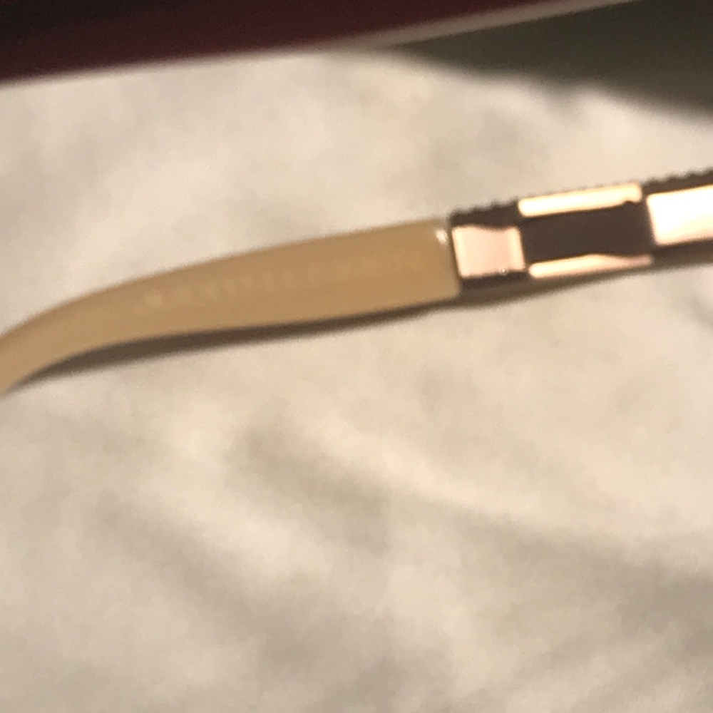 Judith Leiber Red Cat-Eye Optical Frames - Picture 4 of 11